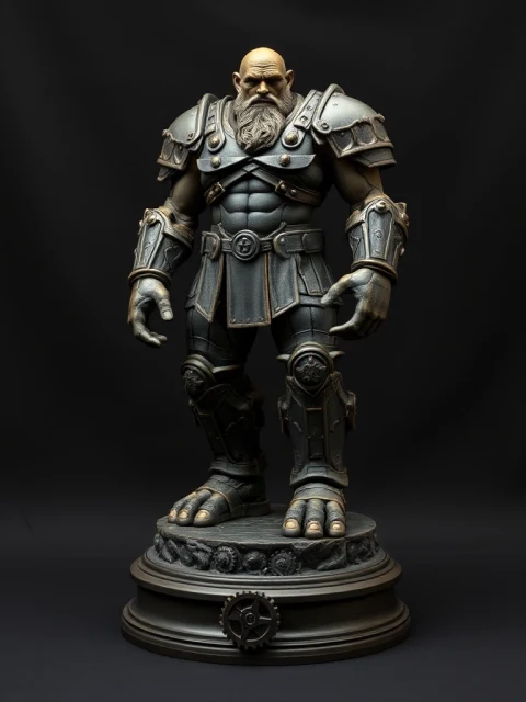 Титан Титанового Рассвета Готика — коллекционная 3D-фигурка