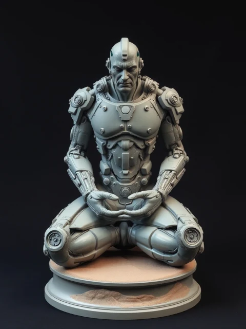Титан Змеиного Круга Сай-фай — коллекционная 3D-фигурка