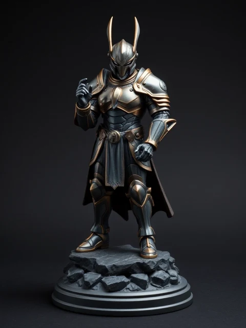 Страж Медного Сердца Фэнтези — коллекционная 3D-фигурка