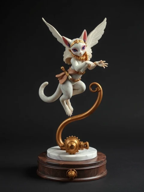 Хранитель Космической Бездны Стимпанк — коллекционная 3D-фигурка