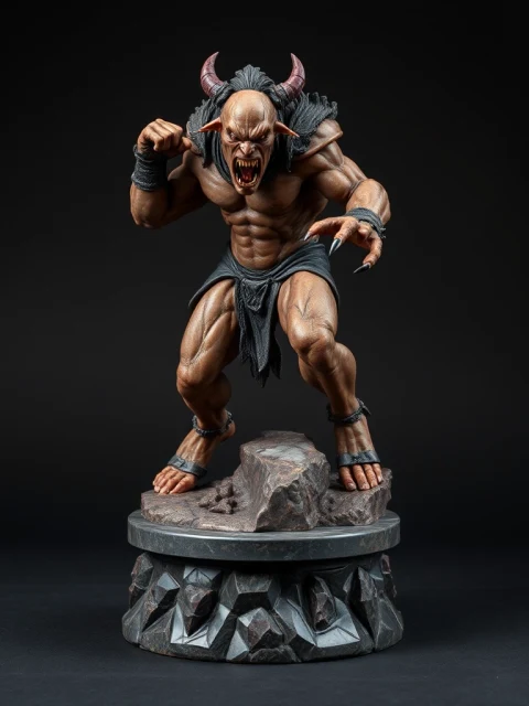 Берсерк Рубинового Сердца Постапокалипсис — коллекционная 3D-фигурка