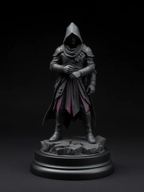 Ассасин Серебряного Хора Готика — коллекционная 3D-фигурка