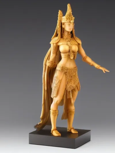 Жрица Хрустальной Бури Аниме — коллекционная 3D-фигурка