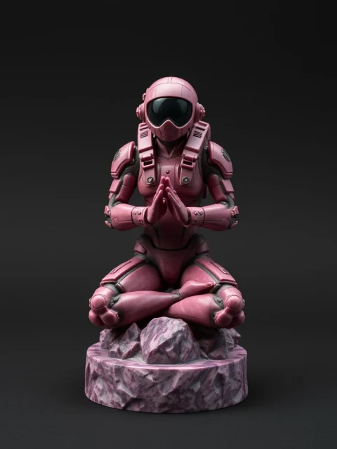 Меха-пилот Дымного Ковчега Постапокалипсис — коллекционная 3D-фигурка