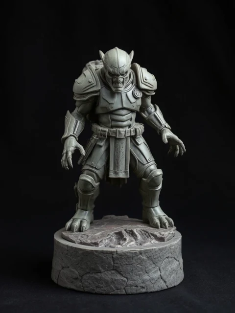 Воин Железной Клятвы Постапокалипсис — коллекционная 3D-фигурка