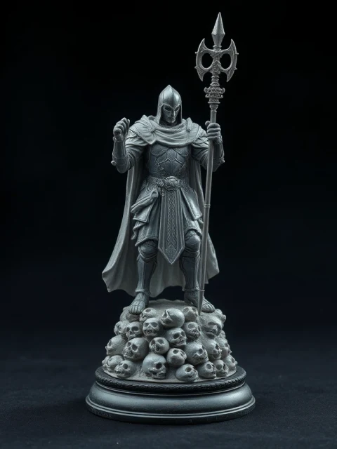 Паладин Пурпурного Затмения Готика — коллекционная 3D-фигурка