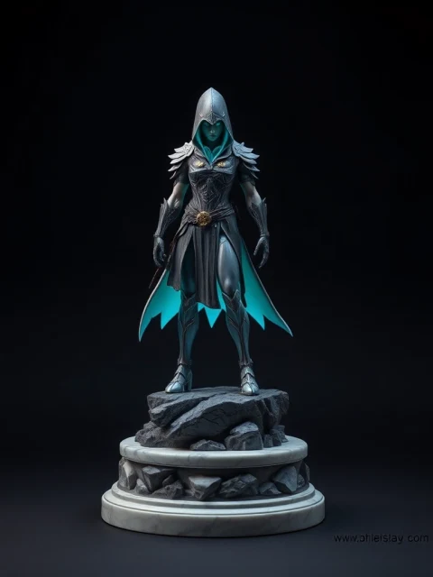 Ассасин Янтарного Плена Реализм — коллекционная 3D-фигурка