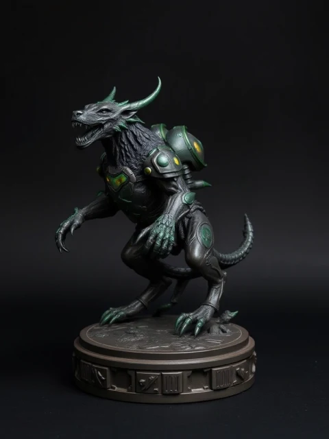 Зверь Громового Шага Постапокалипсис — коллекционная 3D-фигурка