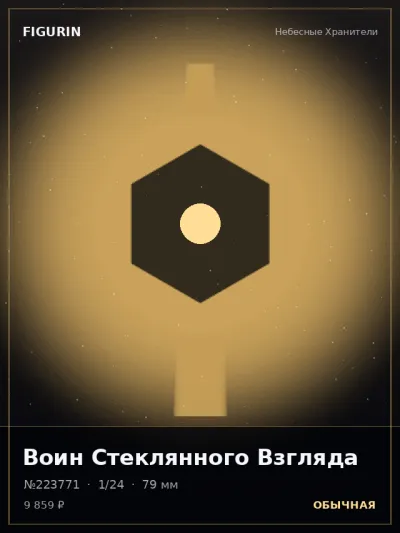 Воин Стеклянного Взгляда Мифология — коллекционная 3D-фигурка