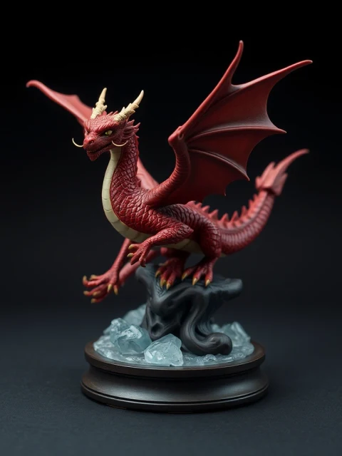 Дракон Последнего Рассвета Аниме — коллекционная 3D-фигурка