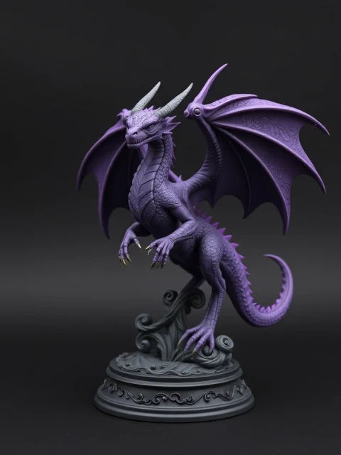 Дракон Туманного Предела Постапокалипсис — коллекционная 3D-фигурка
