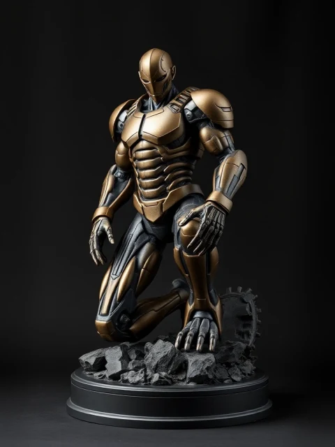 Титан Космической Бездны Аниме — коллекционная 3D-фигурка