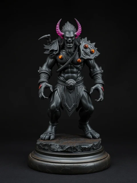 Берсерк Последнего Рассвета Фэнтези — коллекционная 3D-фигурка
