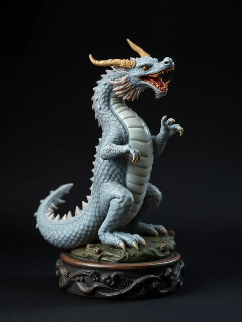 Дракон Космической Бездны Этно-фэнтези — коллекционная 3D-фигурка