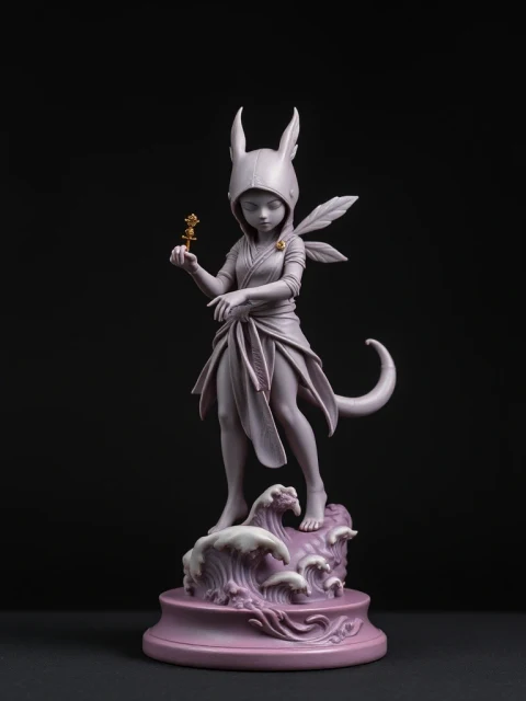 Ниндзя Грозового Кровообращения Сай-фай — коллекционная 3D-фигурка